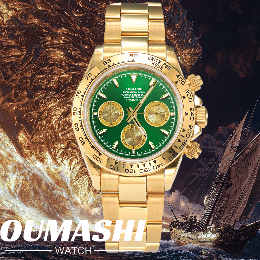 customized 39mm VK63 Watch Men - Stainless Bracelet Diver avaliação e preço