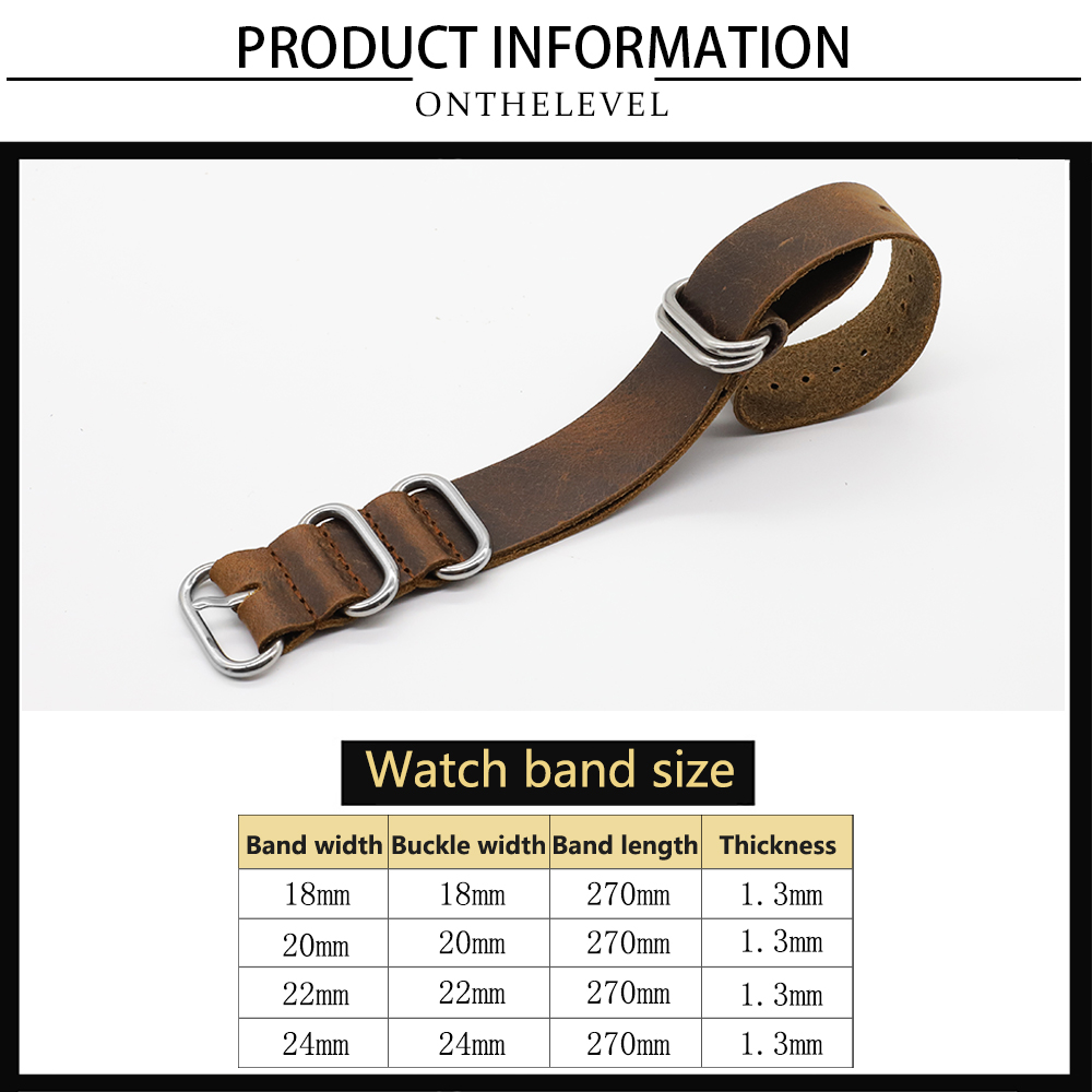 Genuine Leather Watch Band 18m - Suede Strap Watch avaliação e preço