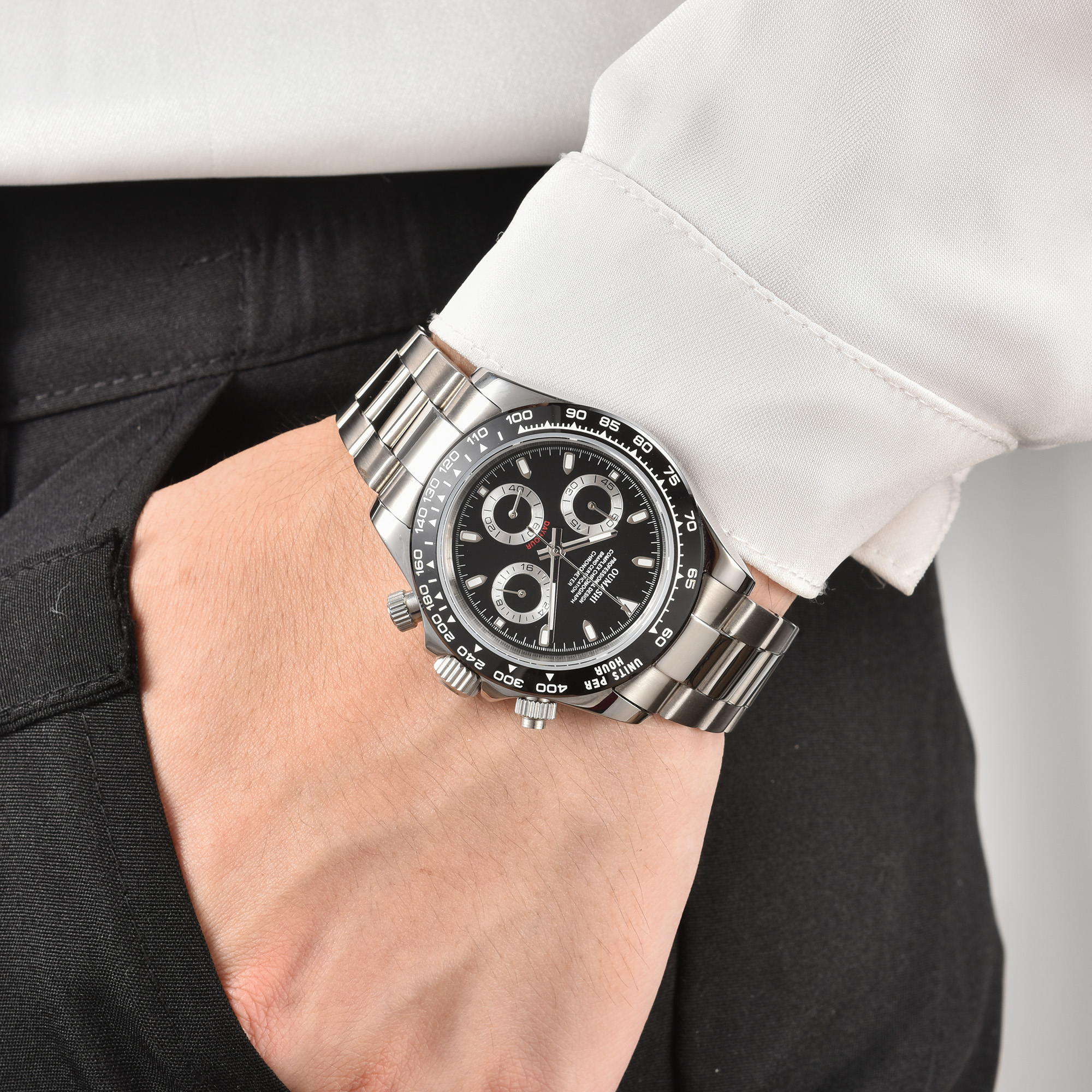 Men's watch VK63 Quartz moveme - Stainless Bracelet Diver avaliação e preço