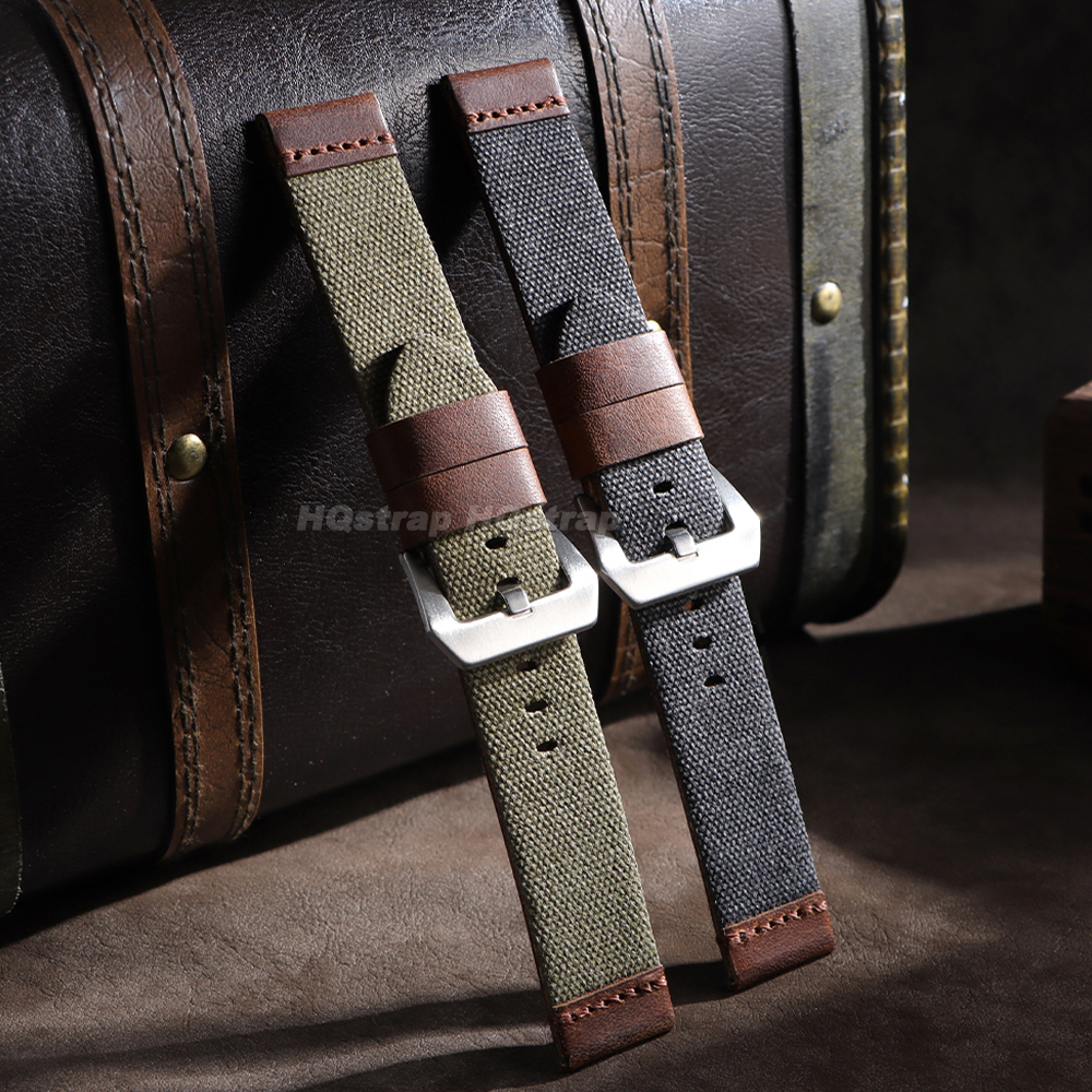 Handmade Nylon Leather Strap 2 - Canvas Strap Watch avaliação e preço