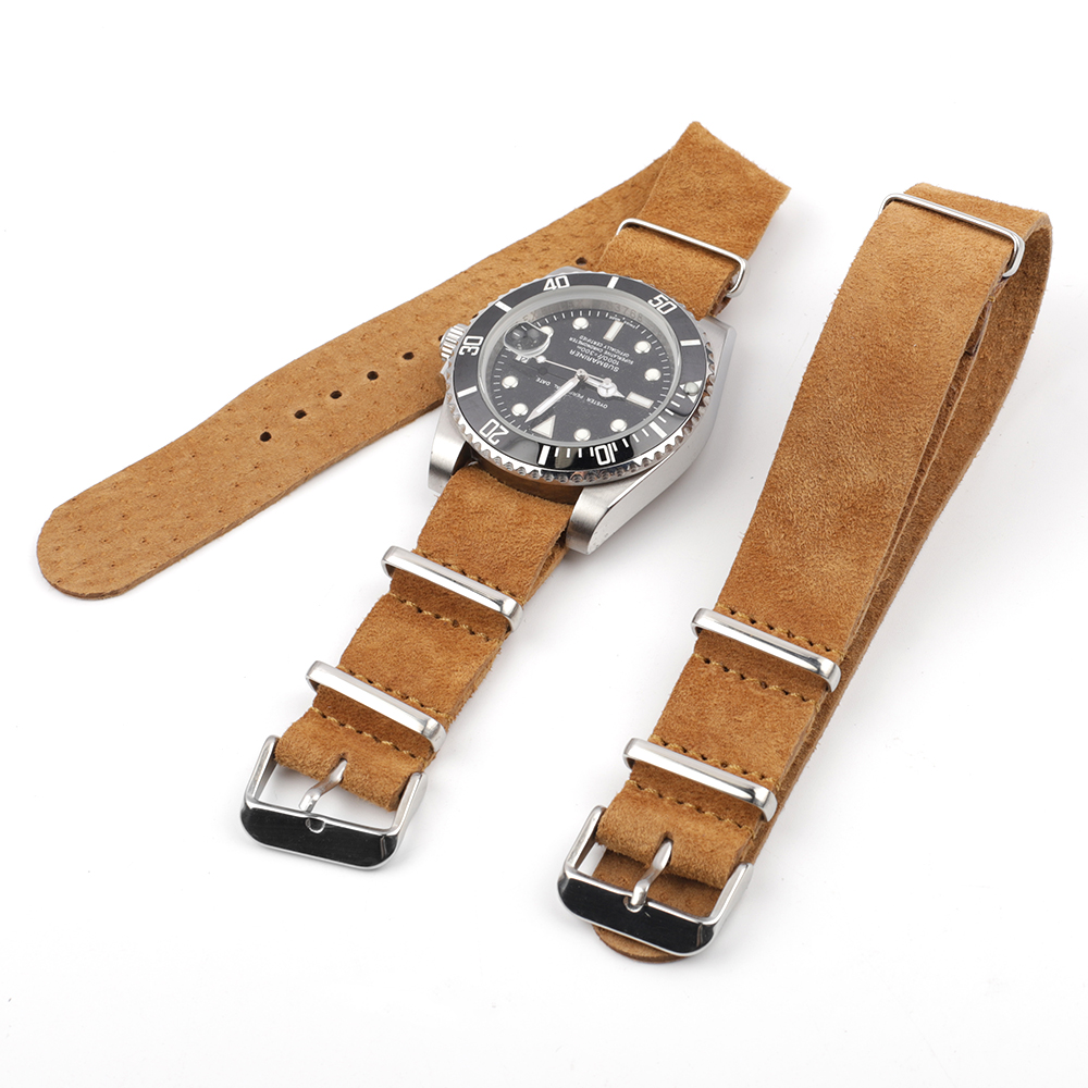 Soft Retro Suede Genuine Leath - Suede Strap Watch avaliação e preço