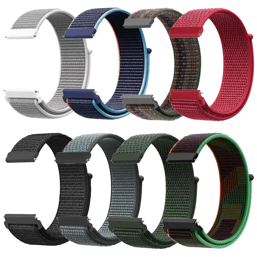 Nylon Loop Watchband For HUAWE - Sport Loop Velcro avaliação e preço
