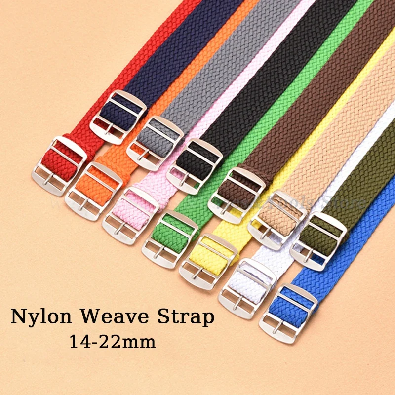 Nylon Weave Watch Strap for Pe - Perlon Strap Woven avaliação e preço