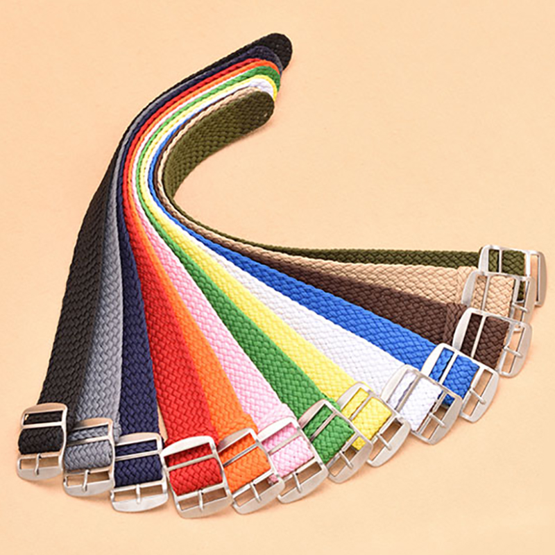 Nylon Weave Watch Strap for Pe - Perlon Strap Woven avaliação e preço