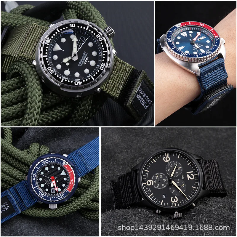 Hot Top Nylon Nato Watch Strap - Nato Strap Nylon avaliação e preço