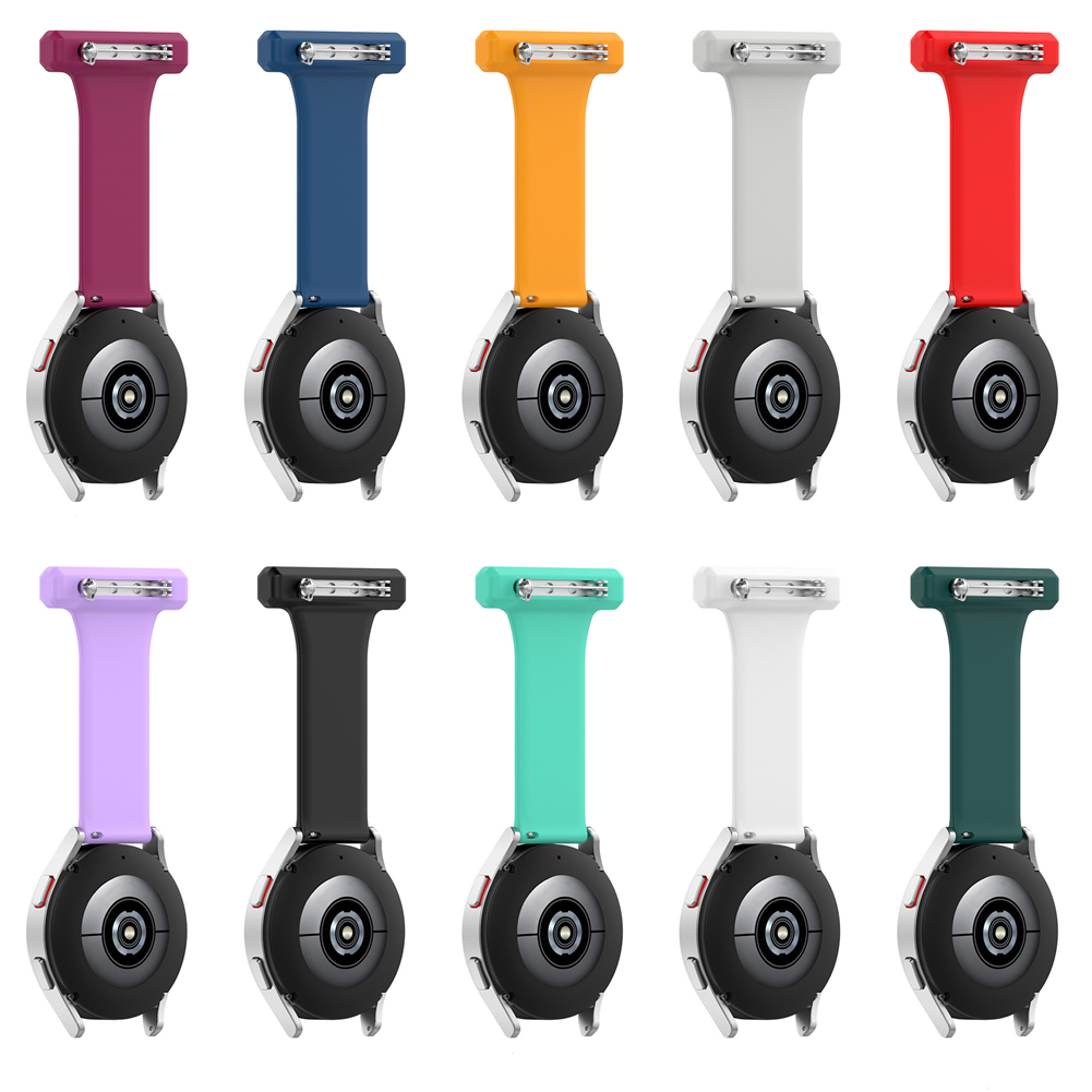 Pin Brooch Watch Strap 20MM 22 - Silicone Watch Band 22Mm avaliação e preço