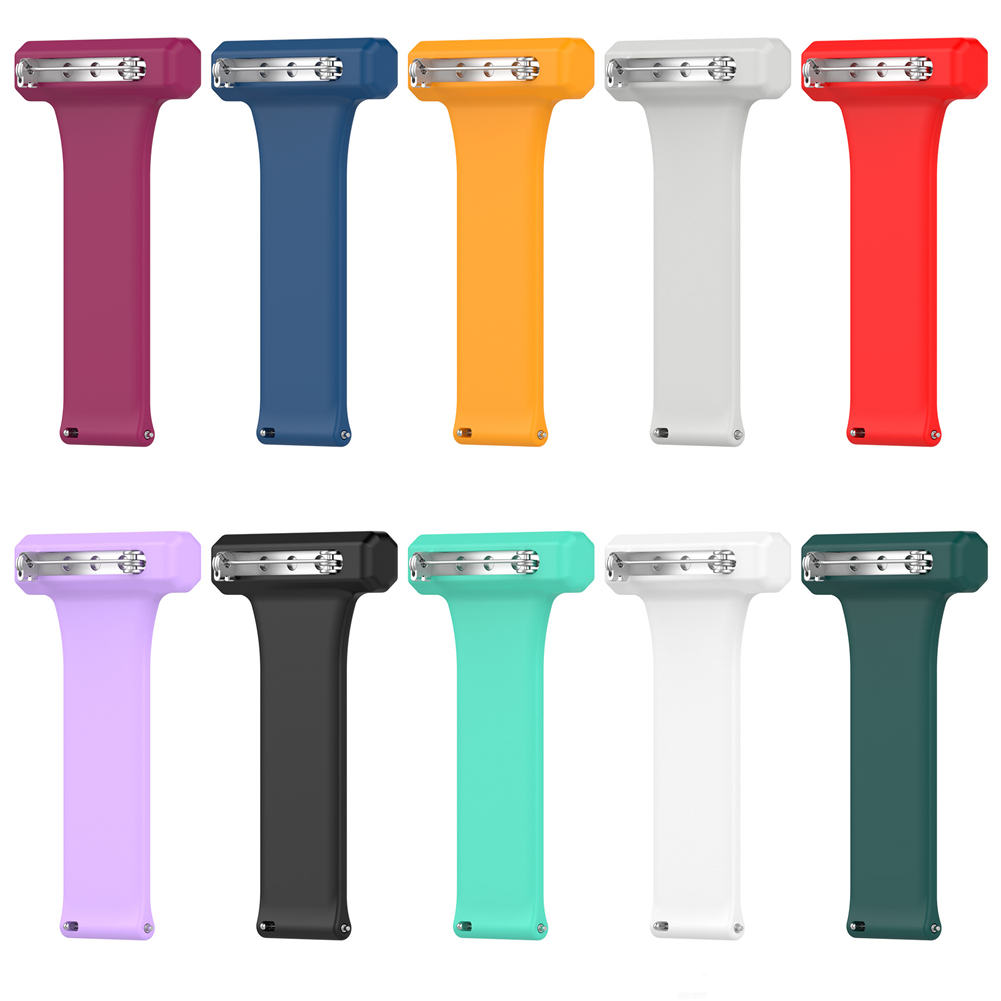 Pin Brooch Watch Strap 20MM 22 - Silicone Watch Band 22Mm avaliação e preço