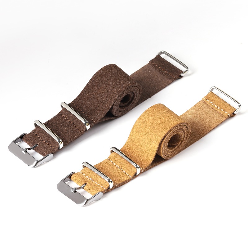 20mm 22mm Universal Military R - Suede Strap Watch avaliação e preço