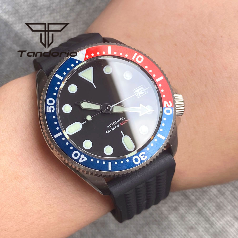 Tandorio NH35A 37mm Automatic  - Rubber Strap Diver avaliação e preço