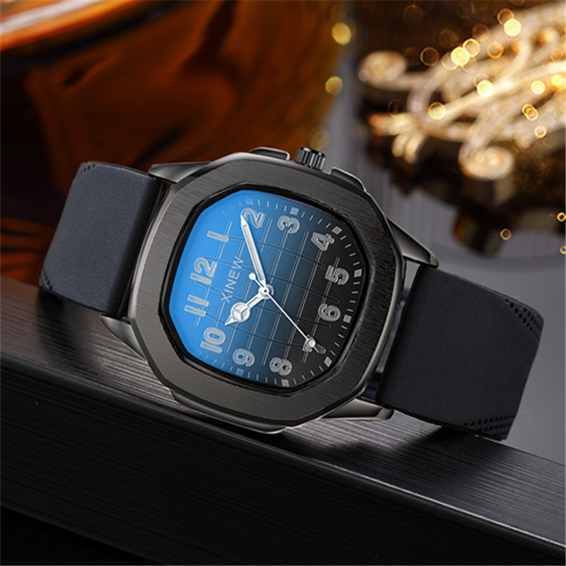 1pc / lot Original XINEW Brand - Leather Watch Band Men avaliação e preço