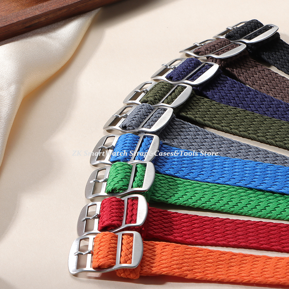 14mm 16mm 18mm 20mm 22mm Perlo - Perlon Strap Woven avaliação e preço