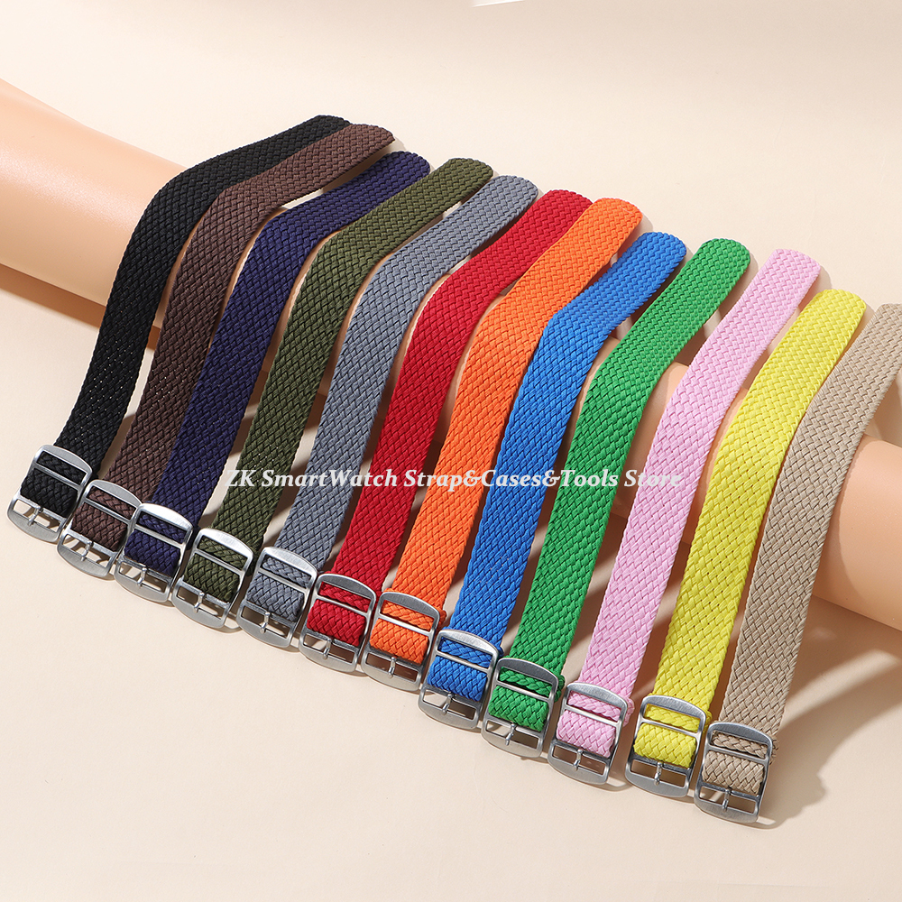 14mm 16mm 18mm 20mm 22mm Perlo - Perlon Strap Woven avaliação e preço