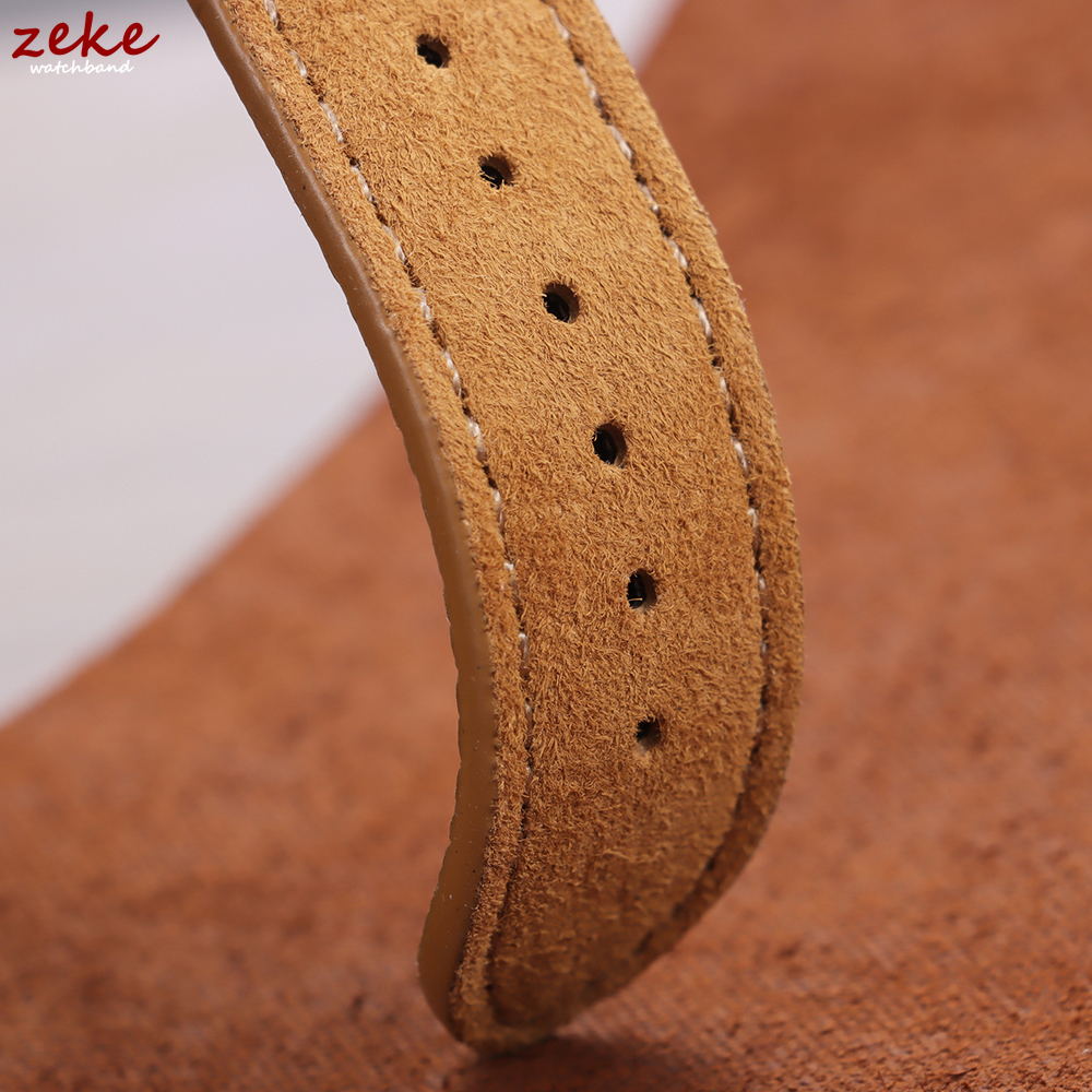 20mm Vintage Suede Cowhide Wat - Suede Strap Watch avaliação e preço