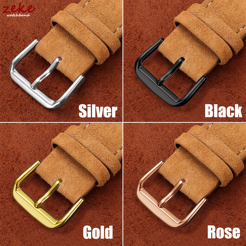 20mm Vintage Suede Cowhide Wat - Suede Strap Watch avaliação e preço