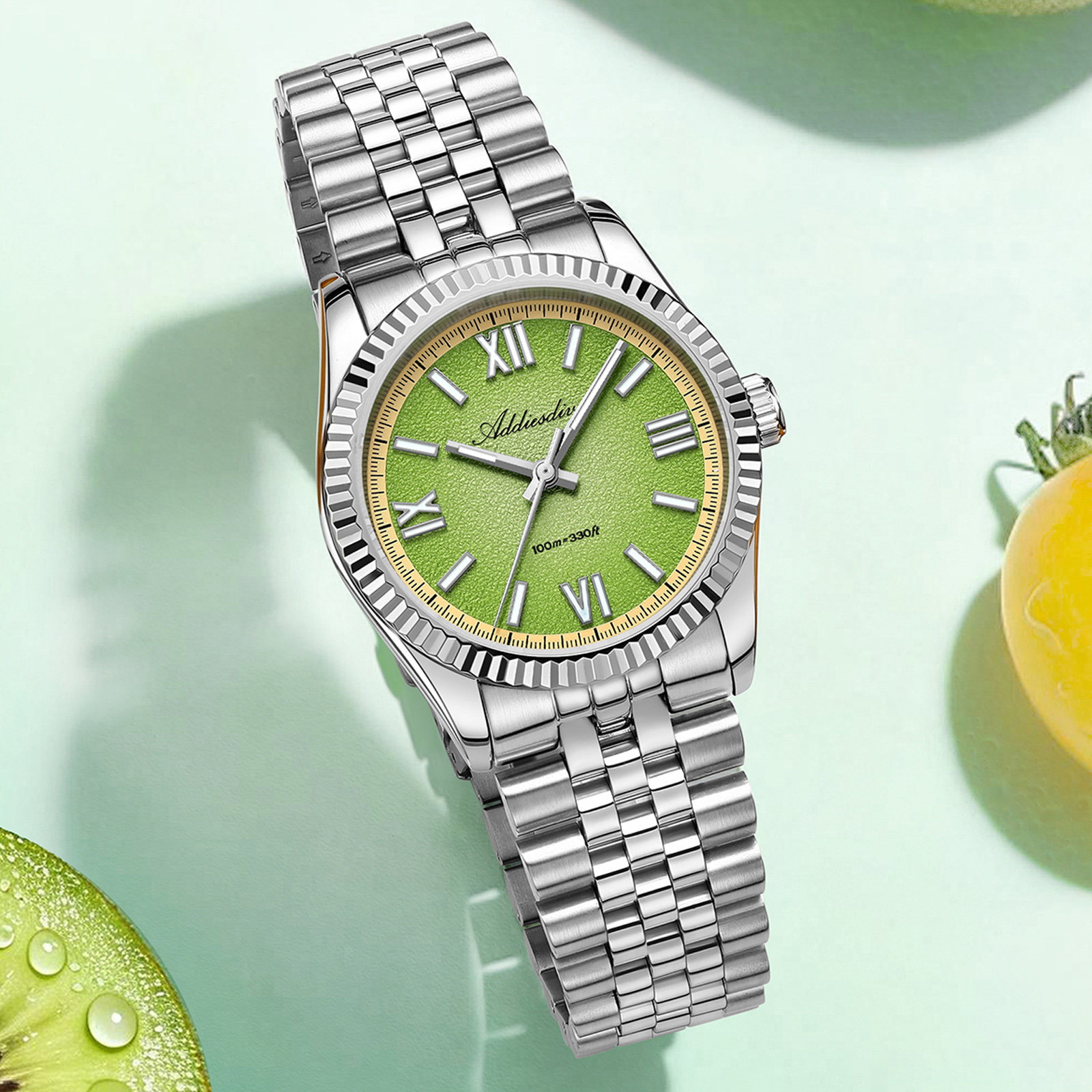 ADDIESDIVE Hight Quality Sapph - Stainless Bracelet Diver avaliação e preço
