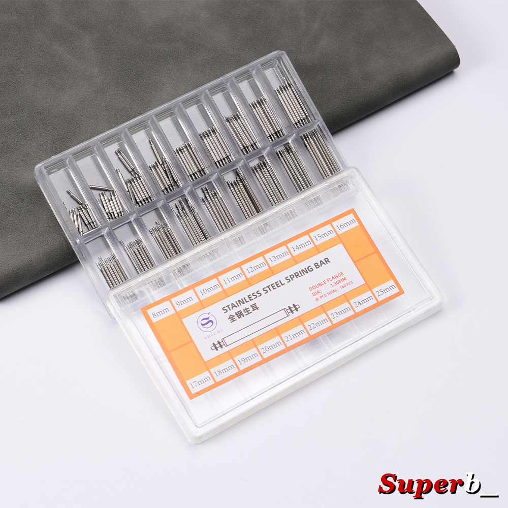 360pcs Dia 1.3mm/1.5mm/1.8mm S - Spring Bar Tool Set avaliação e preço