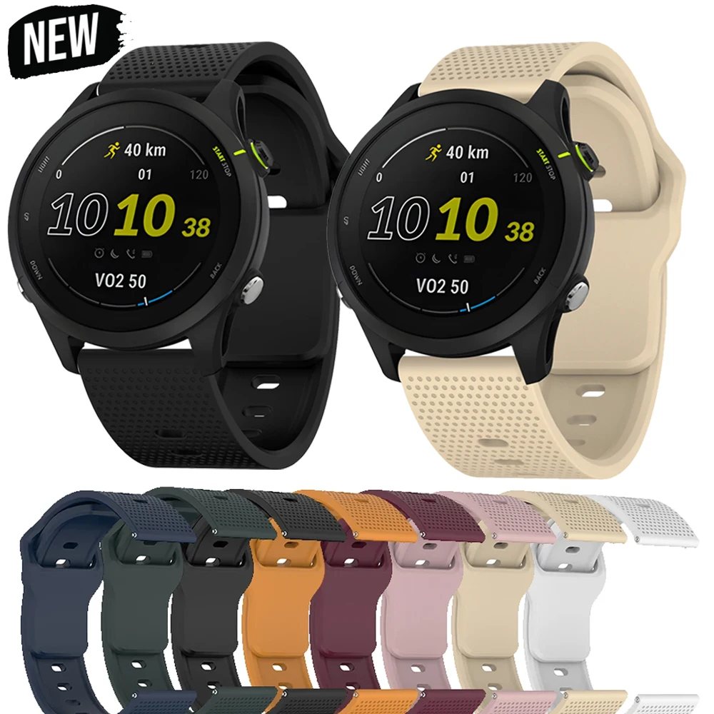 20mm 22mm Silicone Watch Strap - Silicone Watch Band 22Mm avaliação e preço