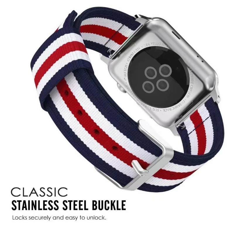 Nylon Canvas Strap For Apple W - Canvas Strap Watch avaliação e preço