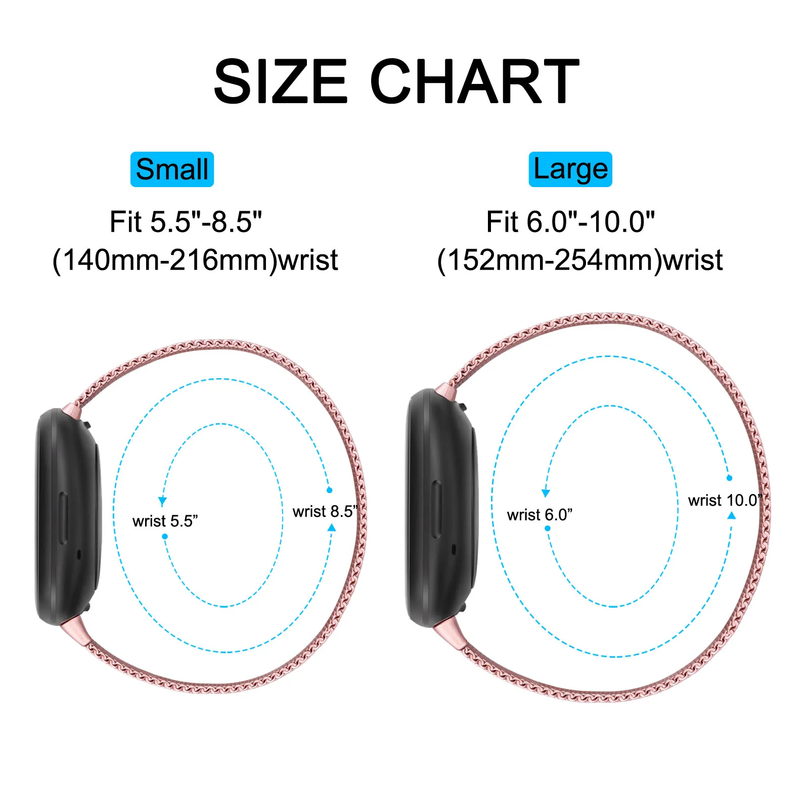 Mental Magnetic Strap for Fitb - Milanese Loop Magnetic avaliação e preço