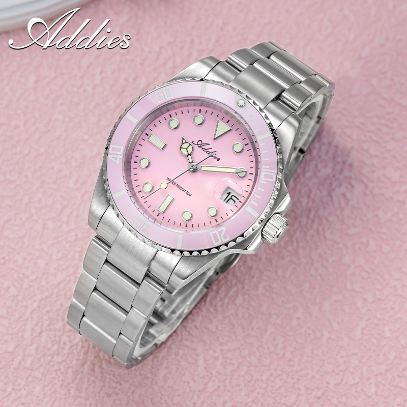 Addies New Women Watches Luxur - Butterfly Clasp Deployant avaliação e preço