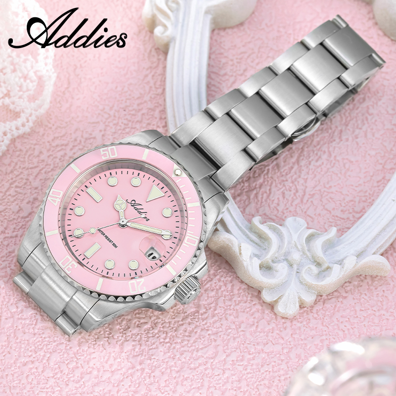 Addies New Women Watches Luxur - Butterfly Clasp Deployant avaliação e preço