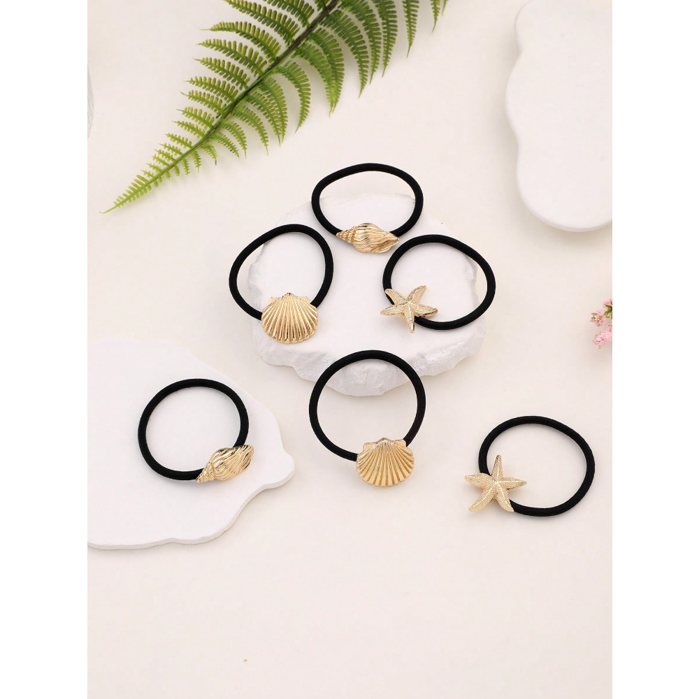 6pcs/3pcs Metal Ocean Series S - Silicone Band Women avaliação e preço