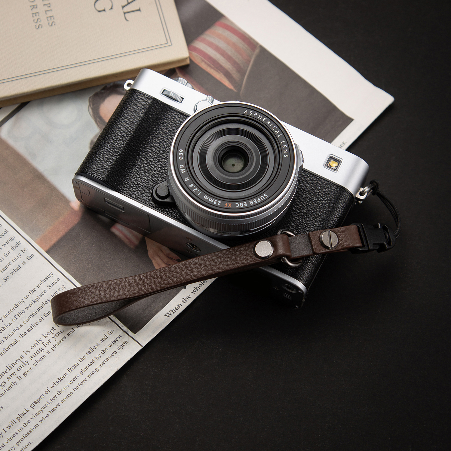 Adjustable Handmade Cowhide Le - Leather Strap Quick Release avaliação e preço