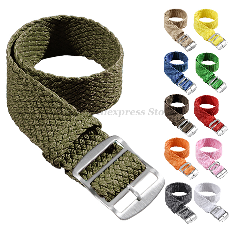 Woven Nylon Strap For Perlon W - Nato Strap Nylon avaliação e preço