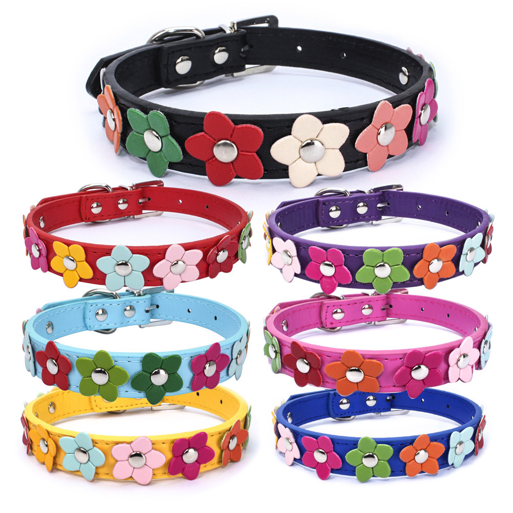 Pu Leather Colorful Flower Stu - Leather Strap Quick Release avaliação e preço