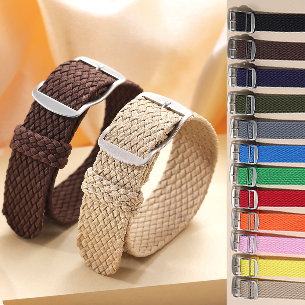 Nylon Woven Canvas Watch Band  - Perlon Strap Woven avaliação e preço