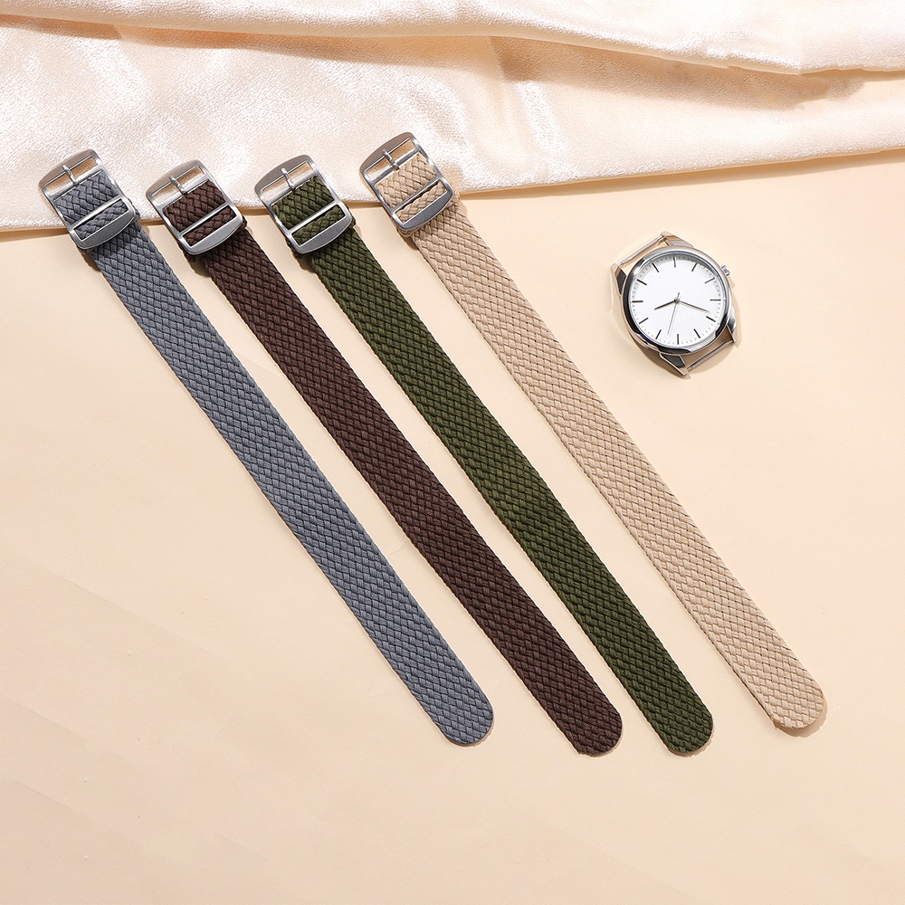 Nylon Woven Canvas Watch Band  - Perlon Strap Woven avaliação e preço