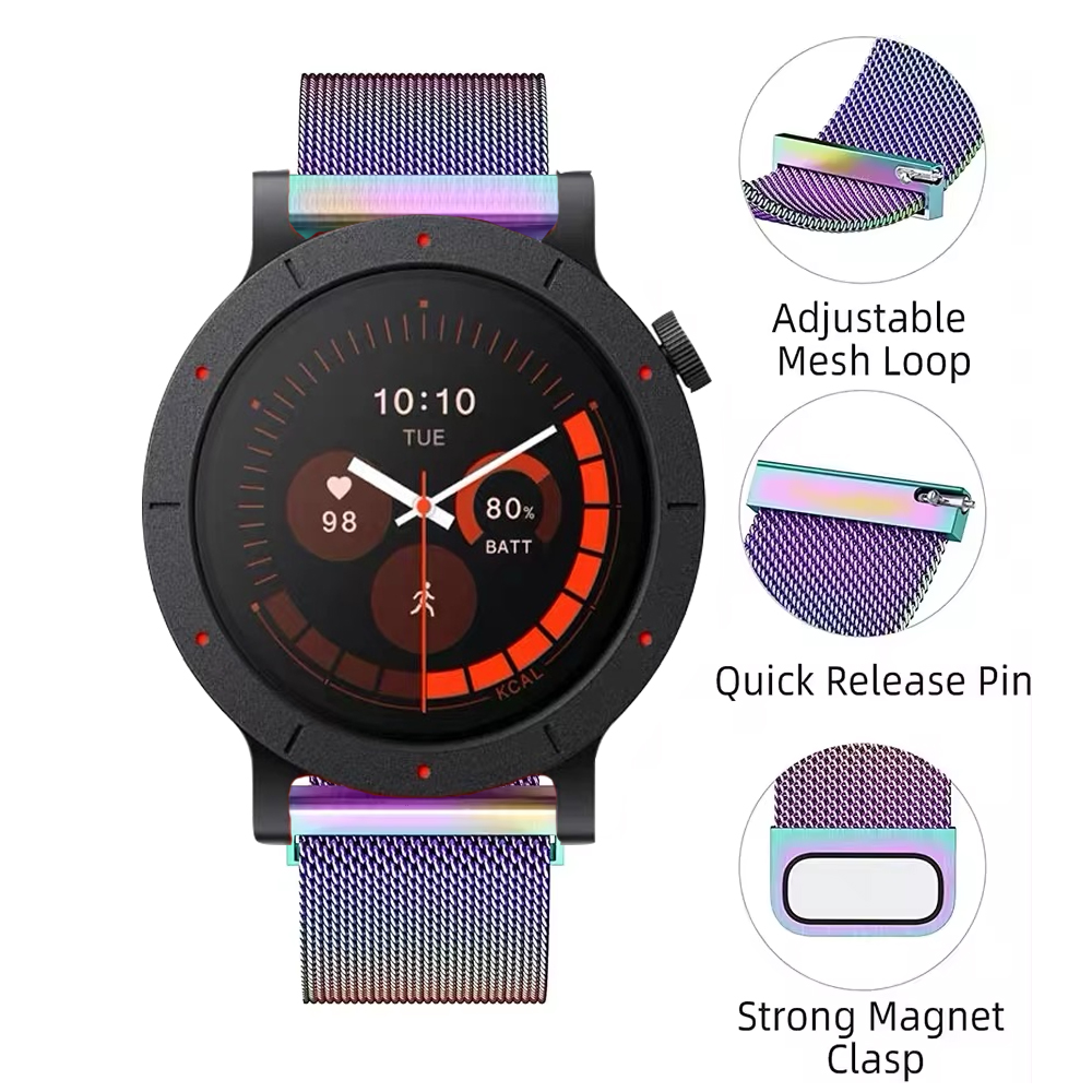 20/22mm Metal Milanese Loop Ba - Milanese Loop Magnetic avaliação e preço