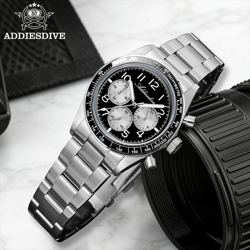 ADDIESDIVE AD2543 Men Luxury Q - Tropic Strap Vintage avaliação e preço