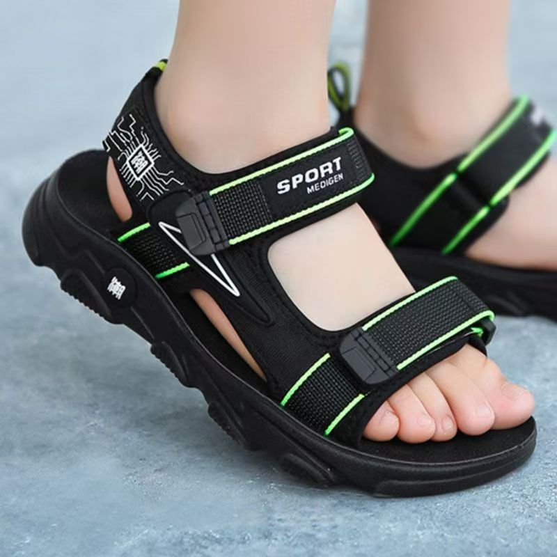 Boy's Summer New Velcro Beach  - Sport Loop Velcro avaliação e preço