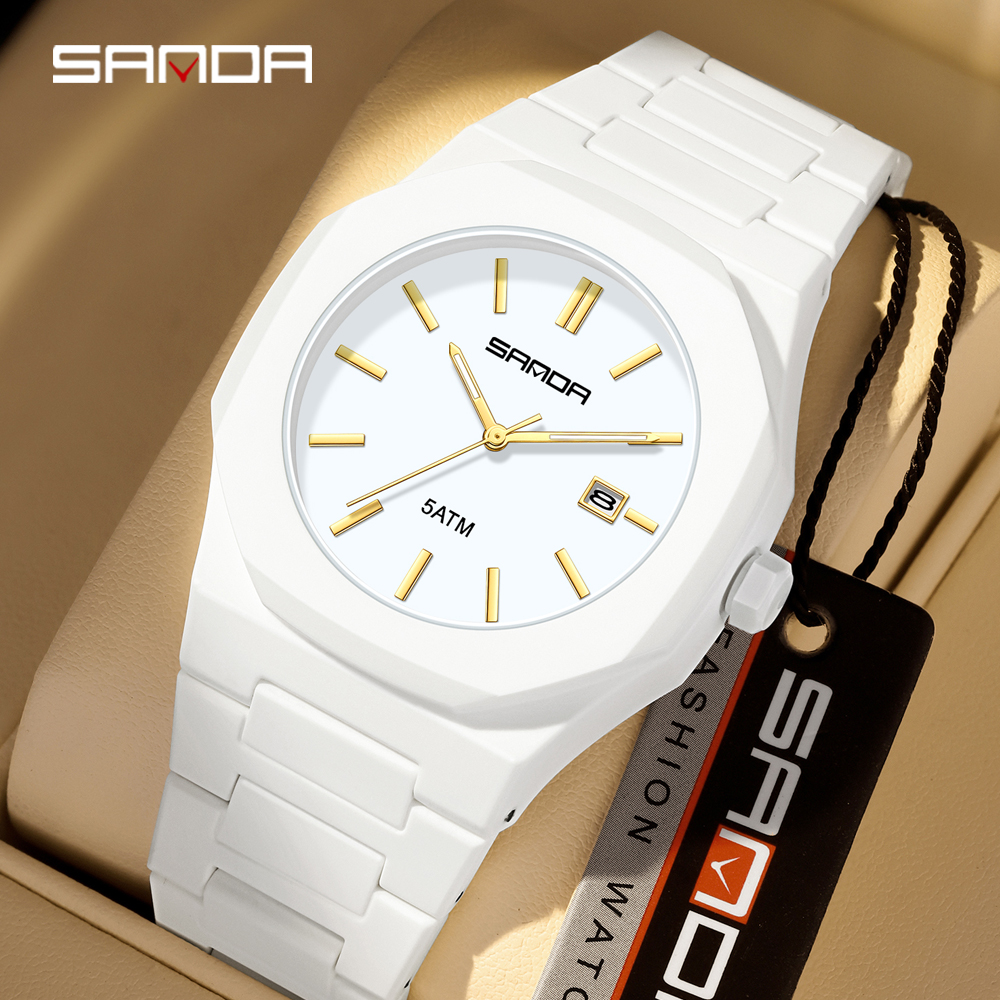2025 SANDA Fashion Men's and W - Rubber Strap Diver avaliação e preço