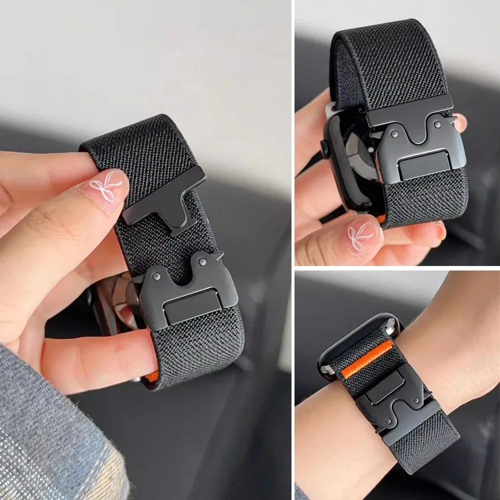 New Parachute Strap For Apple  - Parachute Strap Elastic avaliação e preço