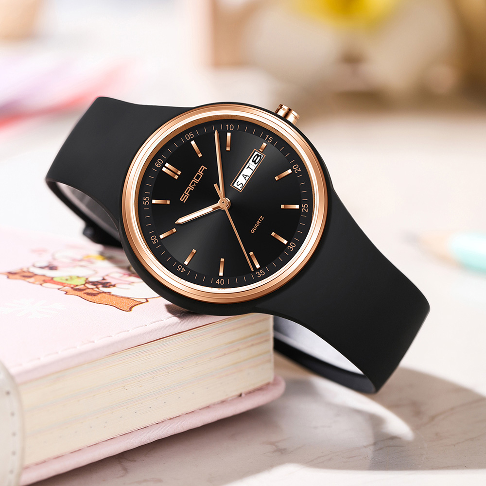 Fashion Calendar High Guality  - Silicone Band Women avaliação e preço
