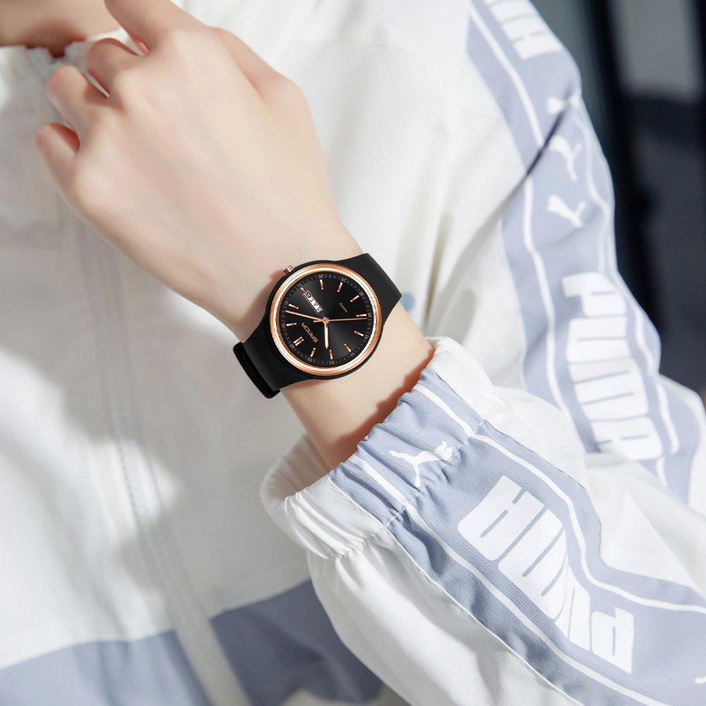 Fashion Calendar High Guality  - Silicone Band Women avaliação e preço