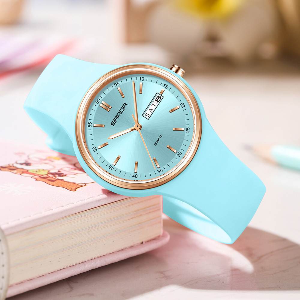 Fashion Calendar High Guality  - Silicone Band Women avaliação e preço