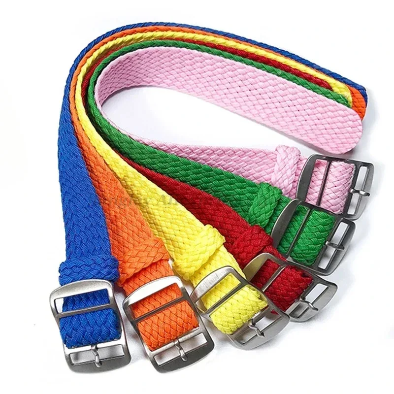 Fabric Woven Nylon Watch Band  - Perlon Strap Woven avaliação e preço