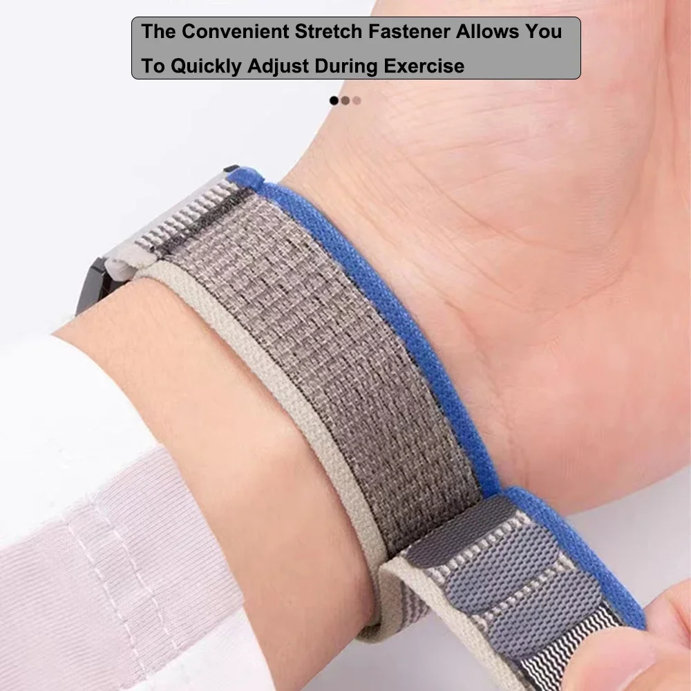 20/22mm Trail Loop Watchband F - Sport Loop Velcro avaliação e preço