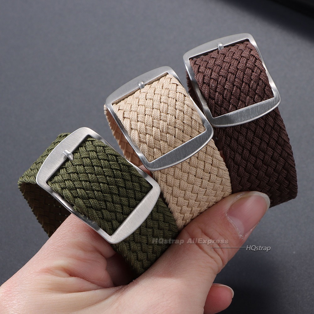 Nylon Woven Canvas Watch Band  - Perlon Strap Woven avaliação e preço