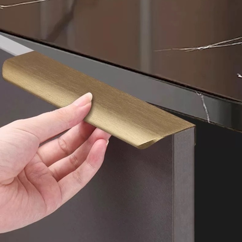 80mm-1200mm Invisible Aluminum - Curved Spring Bar avaliação e preço